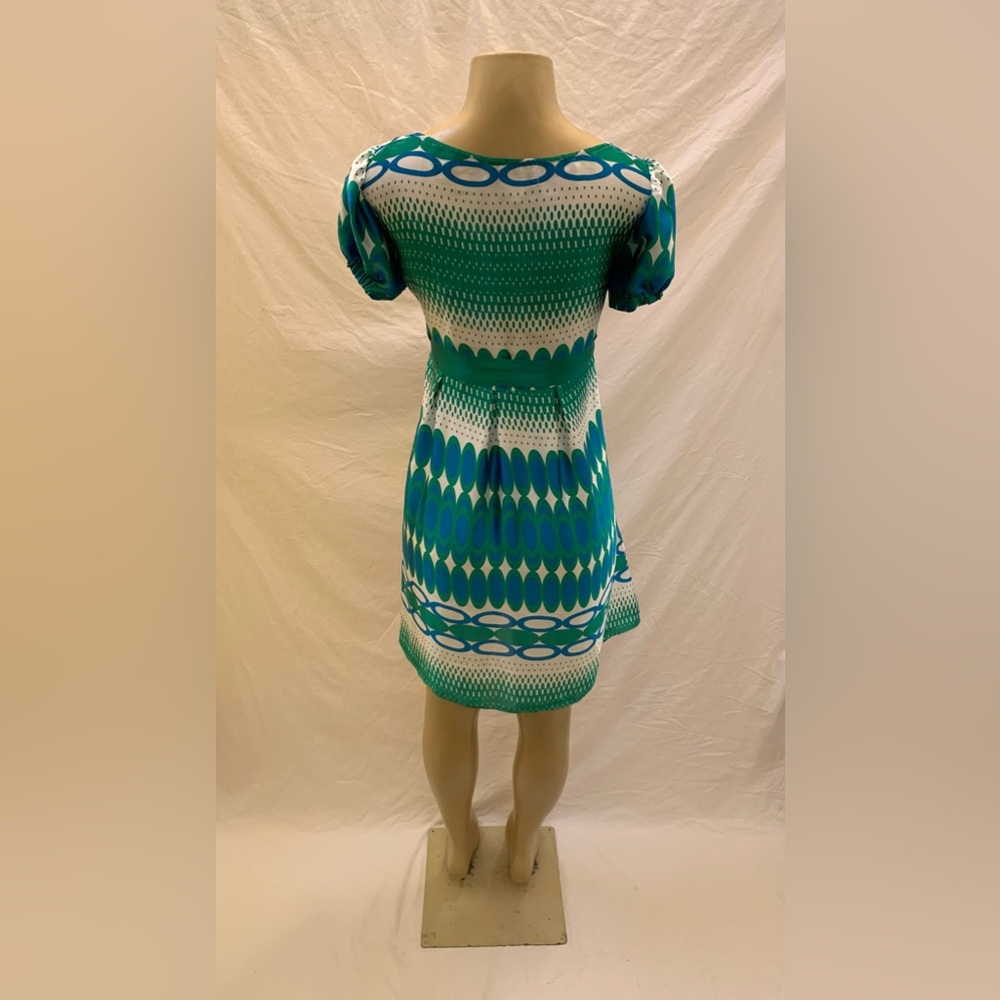 Zara Basic Size Large Short Sleeve Multicolored O… - image 5